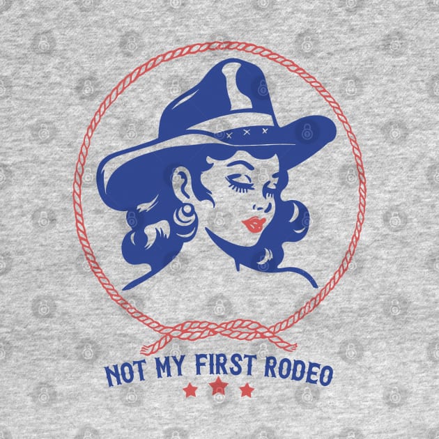 Not My First Rodeo // Retro Outlaw Country Design by DankFutura